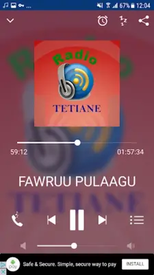 Radio Tetiane android App screenshot 1